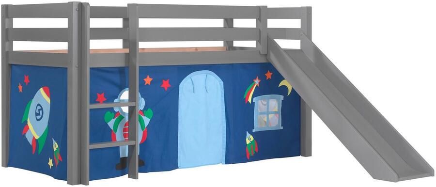 Vipack Hoogslaper Pino speelbed massief dennenhout stevig gebouwd 3 corpuskleuren om uit te kiezen - Foto 8