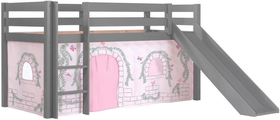 Vipack Hoogslaper Pino speelbed massief dennenhout stevig gebouwd 3 corpuskleuren om uit te kiezen - Foto 3