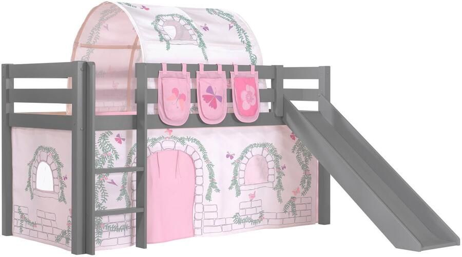 Vipack Hoogslaper Pino speelbed massief dennenhout stevig gebouwd 3 corpuskleuren om uit te kiezen - Foto 3