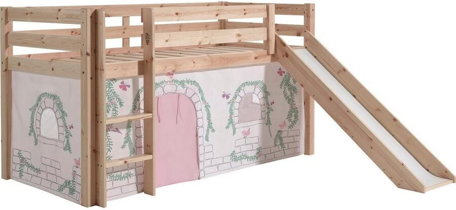 Vipack Hoogslaper Pino speelbed massief dennenhout stevig gebouwd 3 corpuskleuren om uit te kiezen - Foto 2