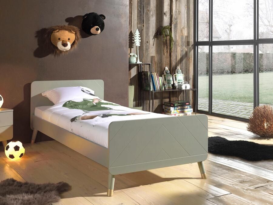 Vipack Kinderbed Billy eenpersoonsbed 90 200 incl. lattenbodem modern design - Foto 2