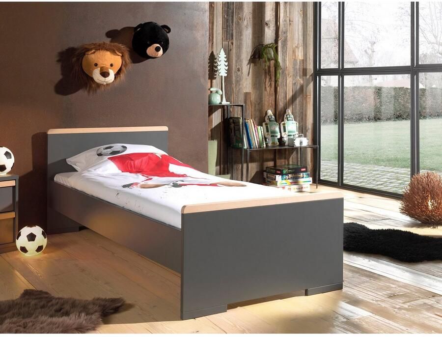 Vipack Kinderbed Londen 1-persoons met melamine-oppervlak