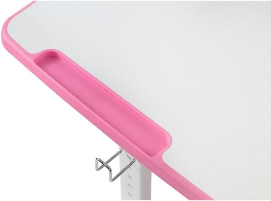 Vipack Kinderbureau Comfortline met hoogteverstelling incl. tas- en bekerhouder incl. stoel en verstelbaar schrijfoppervlak praktische functies (set) - Foto 6