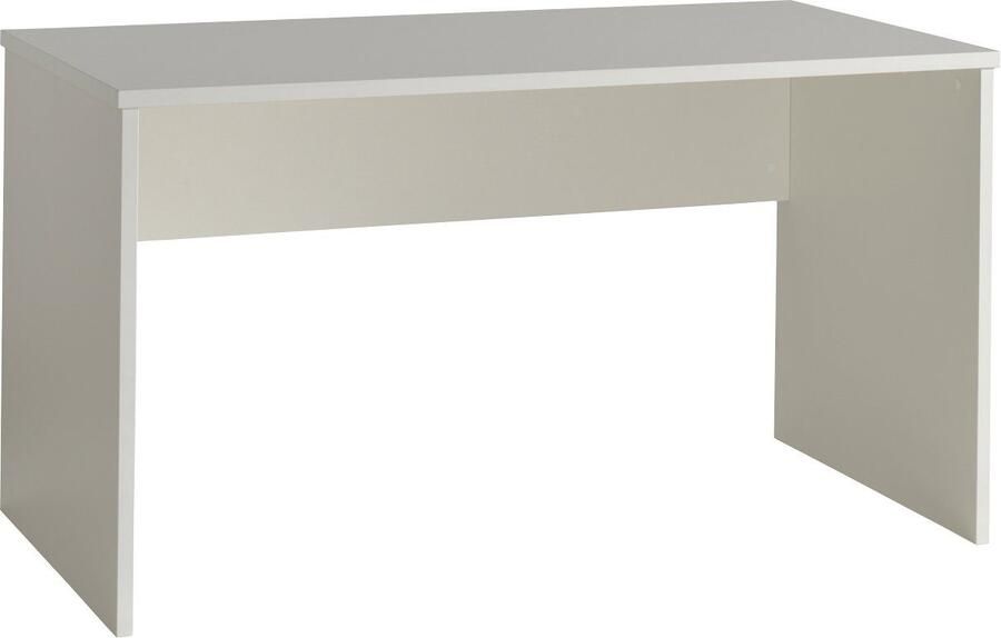 Vipack EMOB Bureau Sammie 140x65x74cm met drie lades eikdecor Kantoor Bruin Melamine; Spaanplaat Kantoor Op voorraad - Foto 10