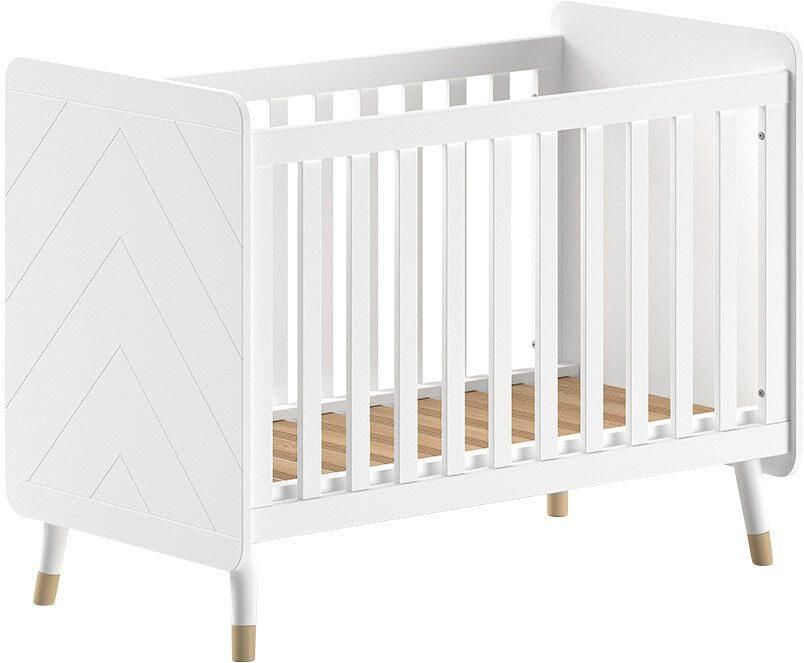 Vipack Kinderledikant Billy babybed 60 120 cm 3-voudig verstelbare lattenbodem - Foto 2