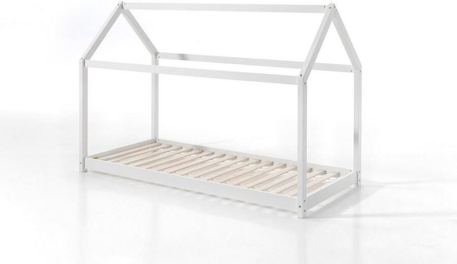 Vipack Kinderledikant Cabane massief dennenhout gemaakt in Europa inclusief lattenbodem - Foto 3