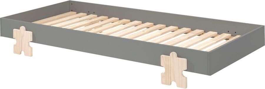 Vipack Kinderledikant Modulo stapelbaar eenpersoonsbed incl. lattenbodem 2 kleuren Ligoppervlak 90 200 cm afzonderlijk of als 2-delige set verkrijgbaar - Foto 7