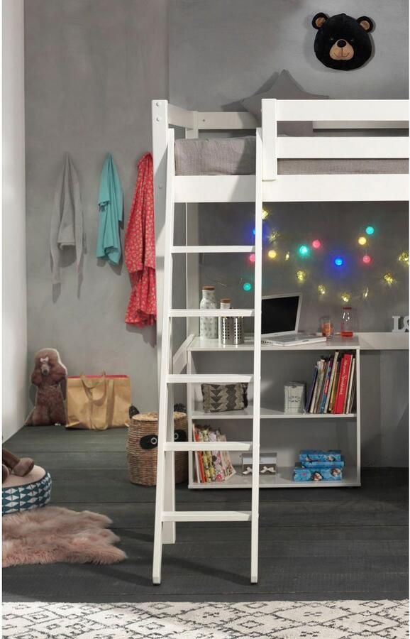 Vipack -Boekenkast-Pino-met-2-lades-hout-wit - Foto 5