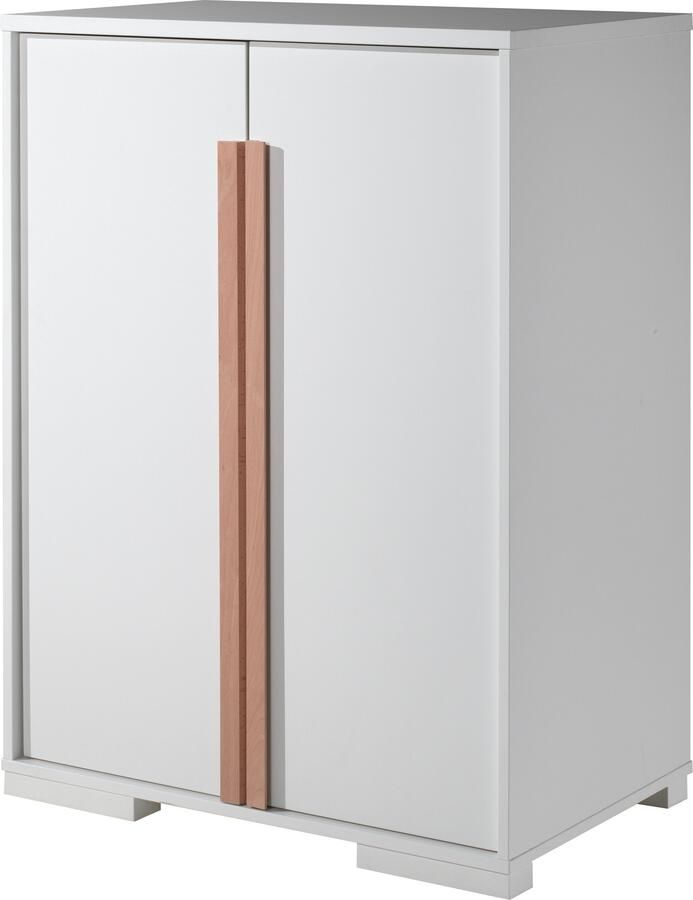 Vipack Kledingkast Londen kledingkast voor de kinderkamer Linnenkast met melamine-oppervlak en soft-closetechniek - Foto 4