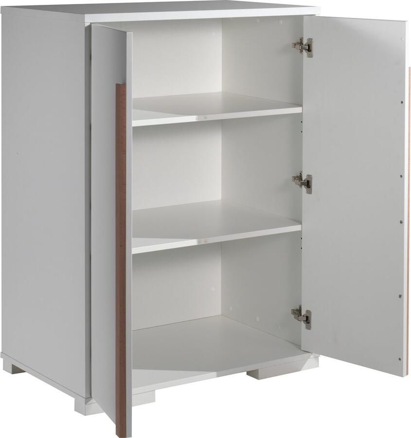 Vipack Kledingkast Londen kledingkast voor de kinderkamer Linnenkast met melamine-oppervlak en soft-closetechniek