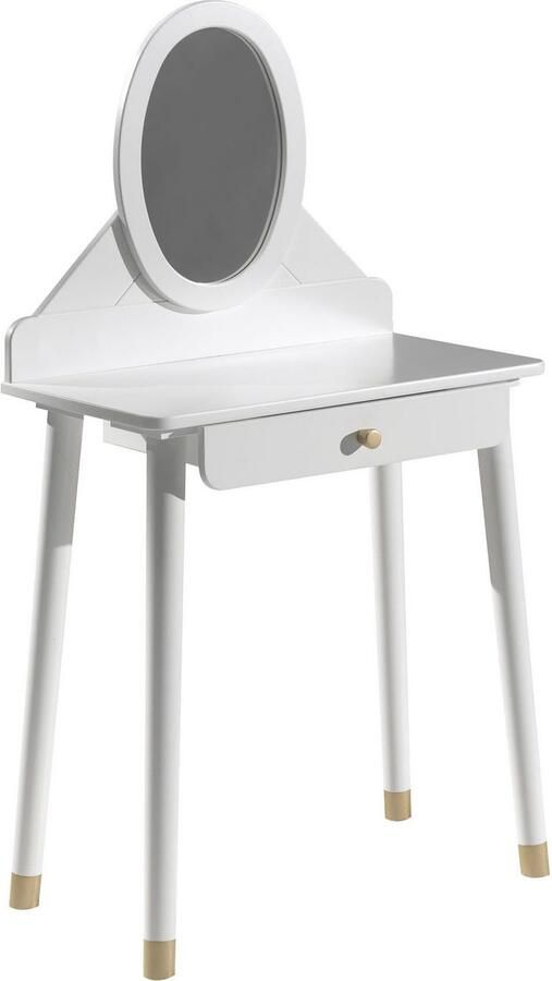 Vipack Kinderkaptafel Billy met spiegel hout wit - Foto 5