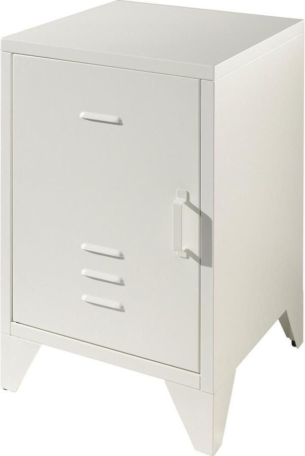 Vipack Nachtkastje Bronxx met 1 deur met magnetische sluiting daarachter 2 ruime vakken - Foto 6