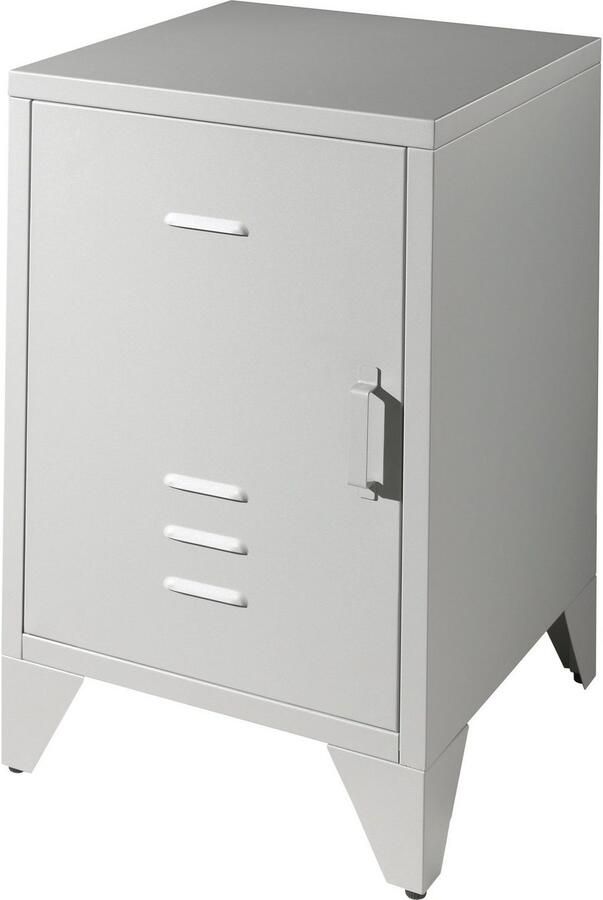 Vipack Nachtkastje Bronxx met 1 deur met magnetische sluiting daarachter 2 ruime vakken - Foto 4