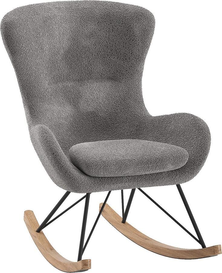 Vipack Schommelstoel Rocky super comfortabele schommelstoel ronde tijdloze vormgeving