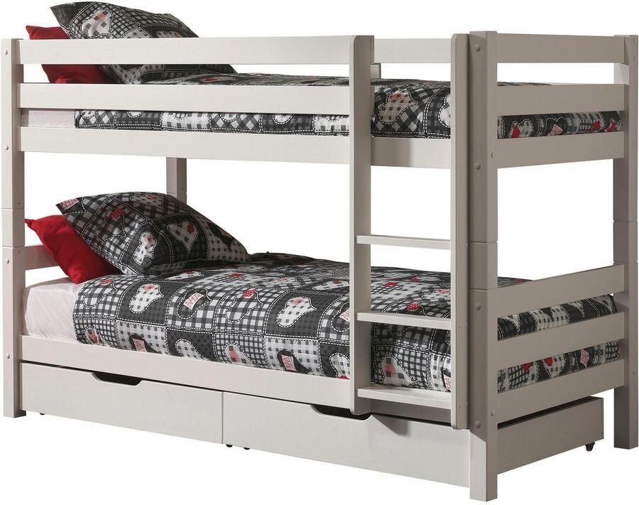 Vipack Stapelbed Pino massief dennenhout zeer stabiel Made in Europe