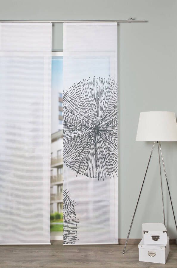 Vision S Paneelgordijn CRESTON Paneelgordijn bamboe look digitaal drukwerk (1 stuk) - Foto 4