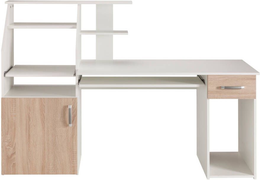 VOGL Möbelfabrik Bureau Don met uittrekplank voor het toetsenbord made in germany - Foto 14