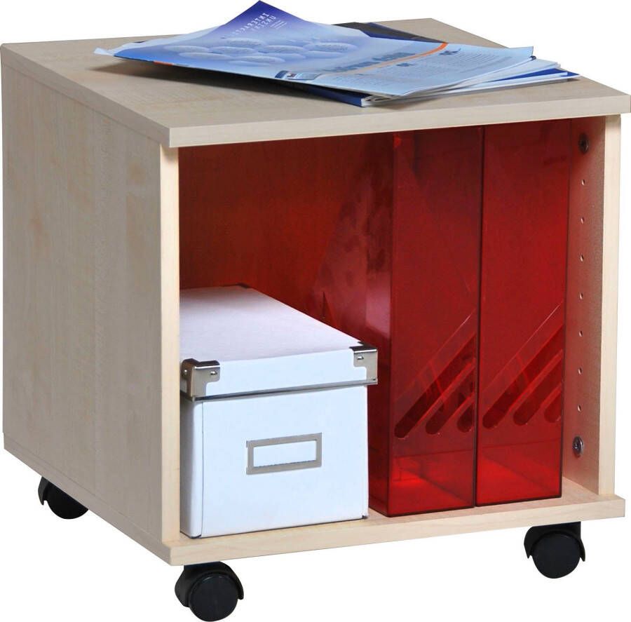 VOGL Möbelfabrik Kastje op wieltjes Barrie Bürocontainer nachtkastje Uitvoeringen met zonder lades hoogte 41 cm gemaakt in Duitsland (1 stuk) - Foto 3