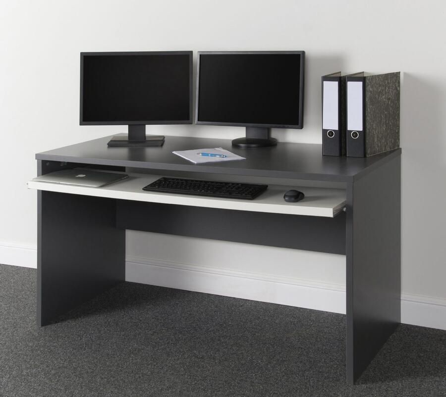 VOGL Möbelfabrik Bureau Barrie met 2-kleurige toetsenbordlade in 2 breedtes 2 5 cm tafelbladdikte made in germany - Foto 2