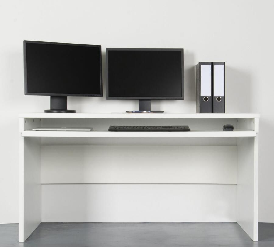 VOGL Möbelfabrik Bureau Barrie met 2-kleurige toetsenbordlade in 2 breedtes 2 5 cm tafelbladdikte made in germany - Foto 3