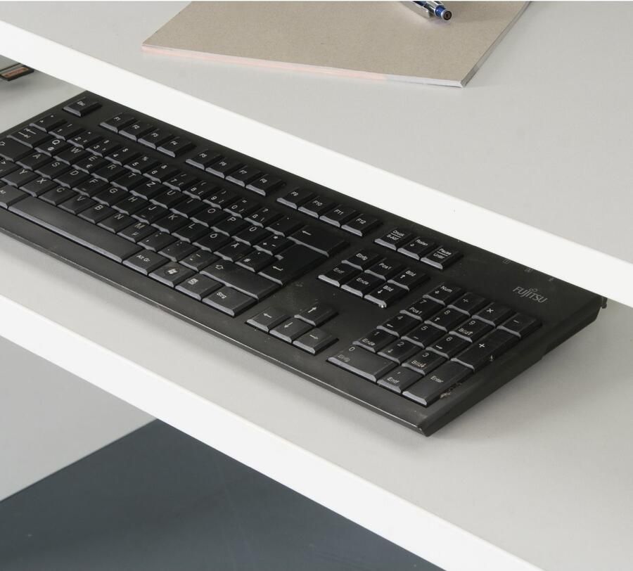 VOGL Möbelfabrik Bureau Barrie met 2-kleurige toetsenbordlade in 2 breedtes 2 5 cm tafelbladdikte made in germany - Foto 2