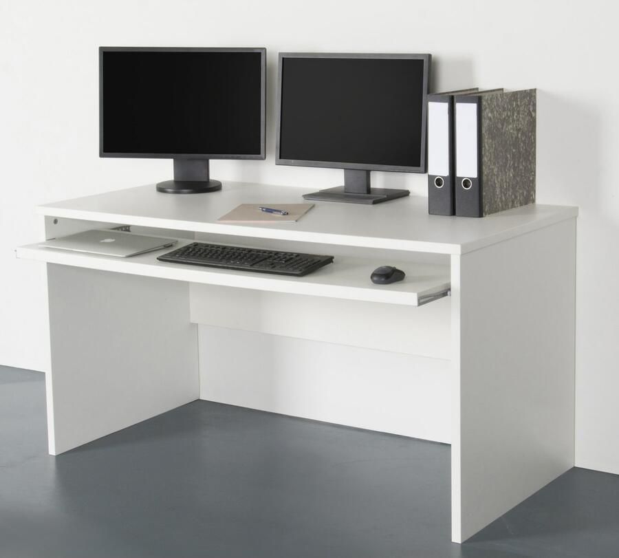 VOGL Möbelfabrik Bureau Barrie met 2-kleurige toetsenbordlade in 2 breedtes 2 5 cm tafelbladdikte made in germany - Foto 5