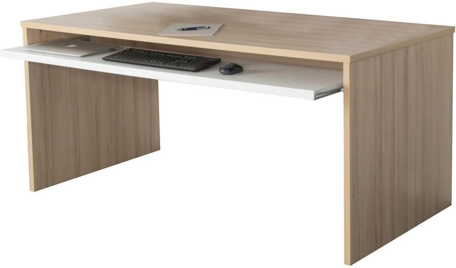 VOGL Möbelfabrik Bureau Barrie met 2-kleurige toetsenbordlade in 2 breedtes 2 5 cm tafelbladdikte made in germany - Foto 5