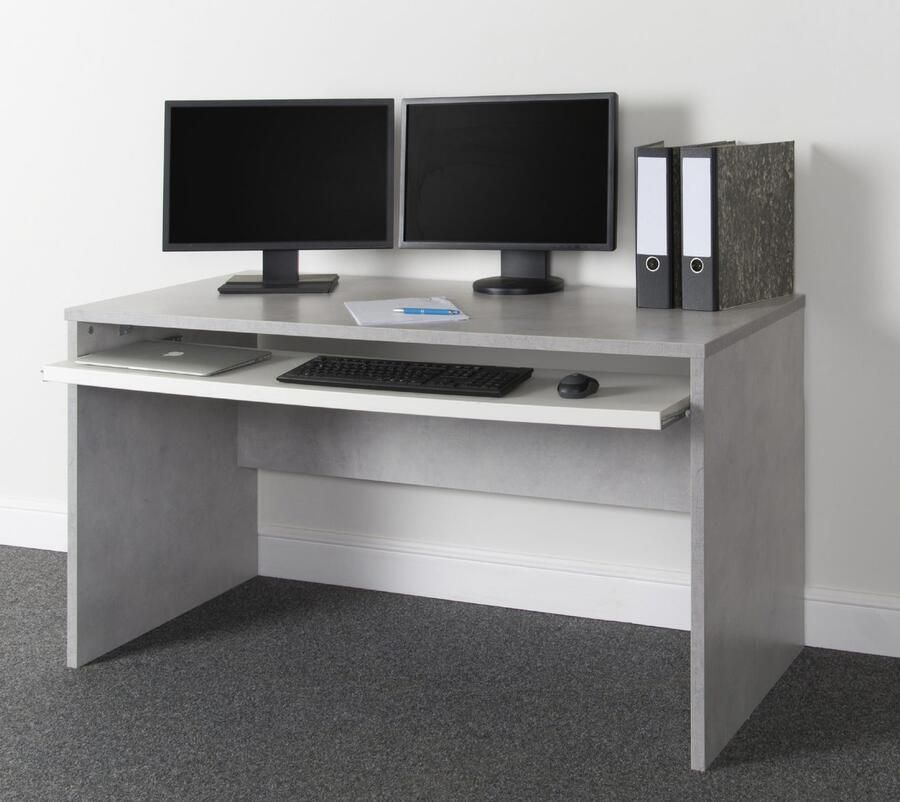 VOGL Möbelfabrik Bureau Barrie met 2-kleurige toetsenbordlade in 2 breedtes 2 5 cm tafelbladdikte made in germany - Foto 4