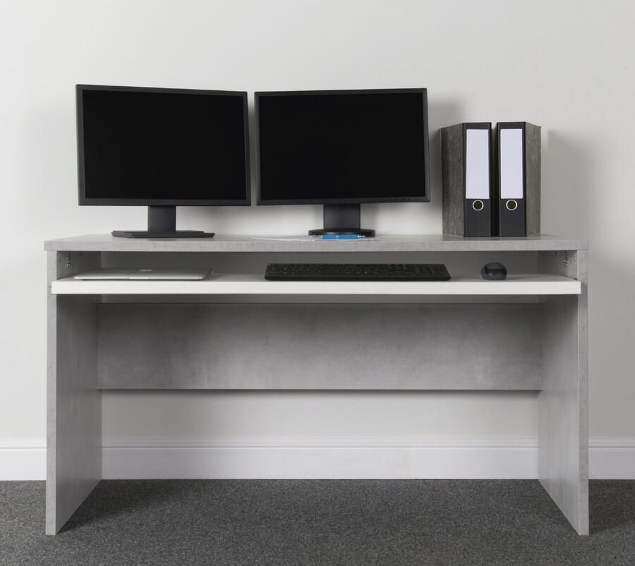 VOGL Möbelfabrik Bureau Barrie met 2-kleurige toetsenbordlade in 2 breedtes 2 5 cm tafelbladdikte made in germany - Foto 5