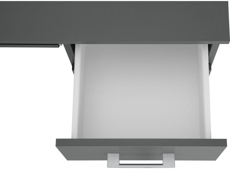 VOGL Möbelfabrik Bureau Timra met monitoropzetstuk toetsenbordlade & towercompartiment - Foto 4