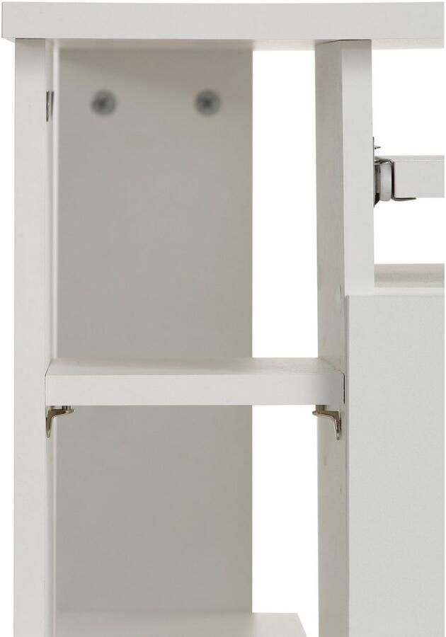 VOGL Möbelfabrik Bureau Tim met zijopen vakken & toetsenborduitrekking Printerstandaard 1 lade breedte 138 cm gemaakt in Duitsland - Foto 7