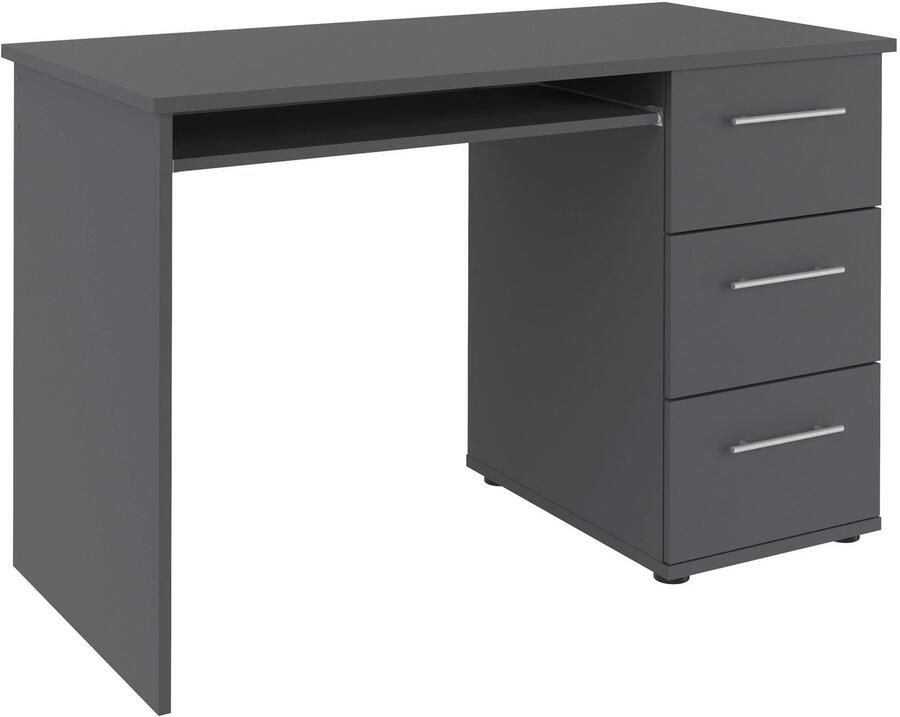 VOGL Möbelfabrik Bureau Tobi optioneel met toetsenborduitrekking met 3 lades breedte 115 cm made in germany