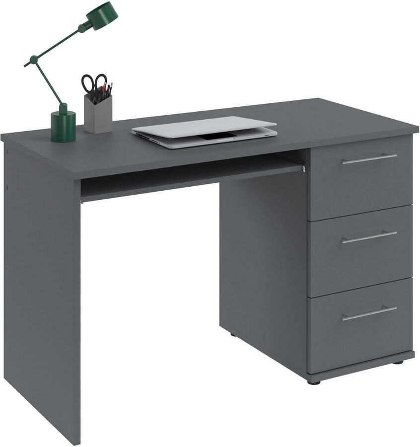 VOGL Möbelfabrik Bureau Tobi optioneel met toetsenborduitrekking met 3 lades breedte 115 cm made in germany - Foto 2