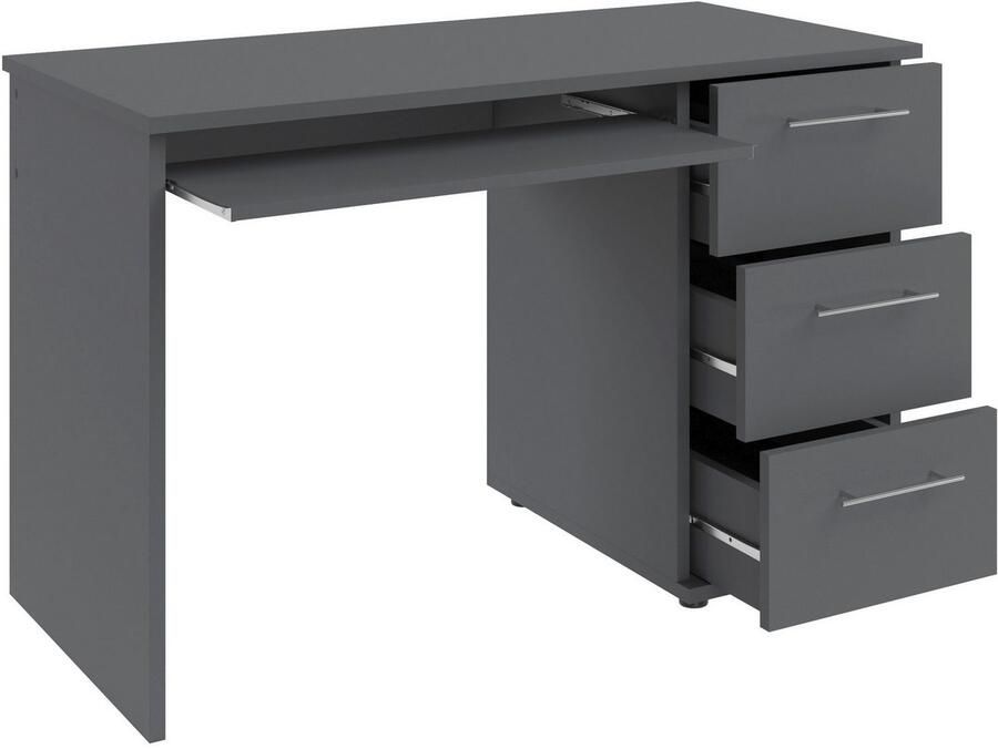 VOGL Möbelfabrik Bureau Tobi optioneel met toetsenborduitrekking met 3 lades breedte 115 cm made in germany - Foto 3