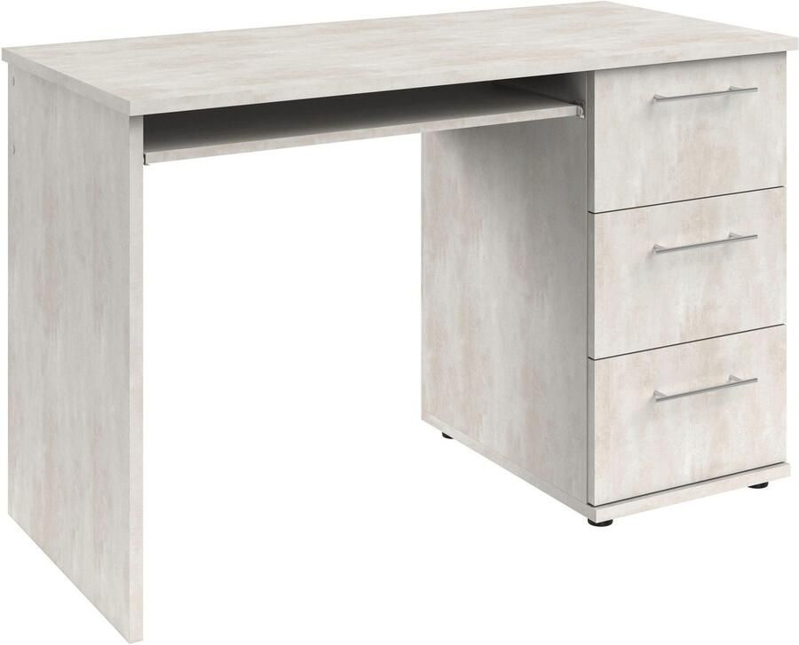 VOGL Möbelfabrik Bureau Tobi optioneel met toetsenborduitrekking met 3 lades breedte 115 cm made in germany