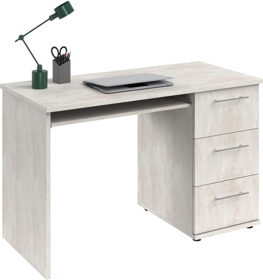 VOGL Möbelfabrik Bureau Tobi optioneel met toetsenborduitrekking met 3 lades breedte 115 cm made in germany - Foto 2