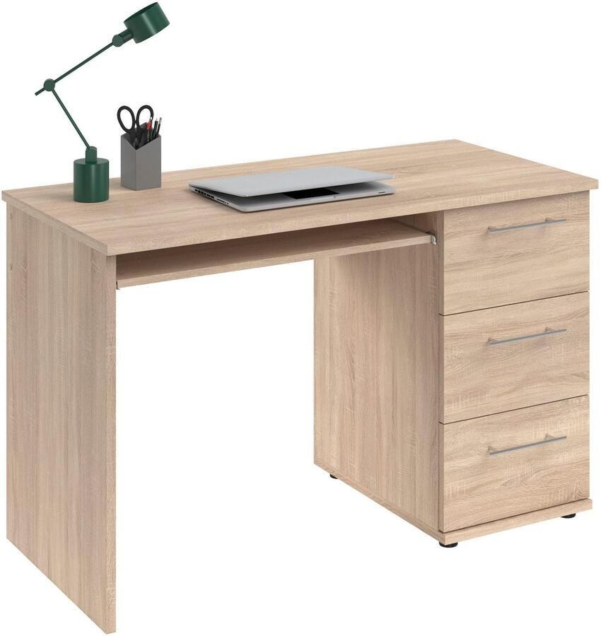 VOGL Möbelfabrik Bureau Tobi optioneel met toetsenborduitrekking met 3 lades breedte 115 cm made in germany - Foto 2