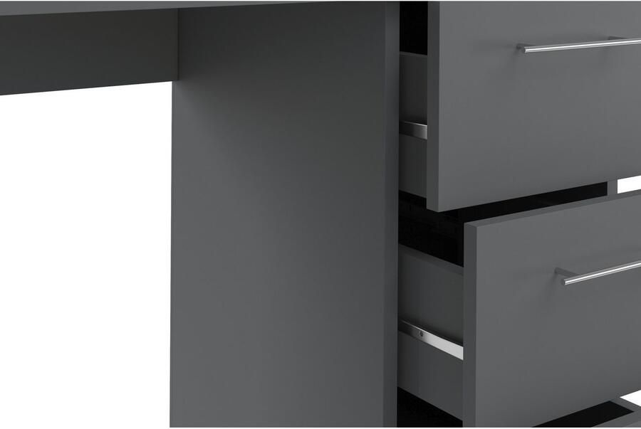 VOGL Möbelfabrik Bureau Tobi optioneel met toetsenborduitrekking met 3 lades breedte 115 cm made in germany - Foto 6