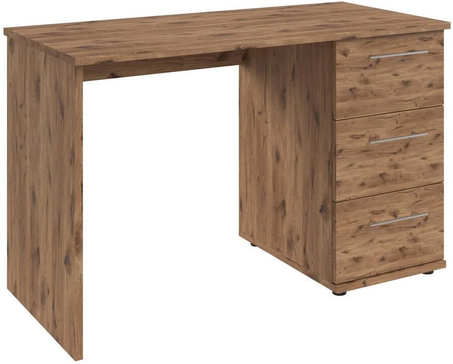 VOGL Möbelfabrik Bureau Tobi optioneel met toetsenborduitrekking met 3 lades breedte 115 cm made in germany