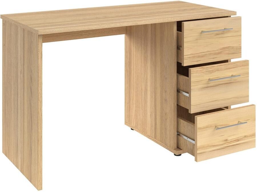 VOGL Möbelfabrik Bureau Tobi optioneel met toetsenborduitrekking met 3 lades breedte 115 cm made in germany