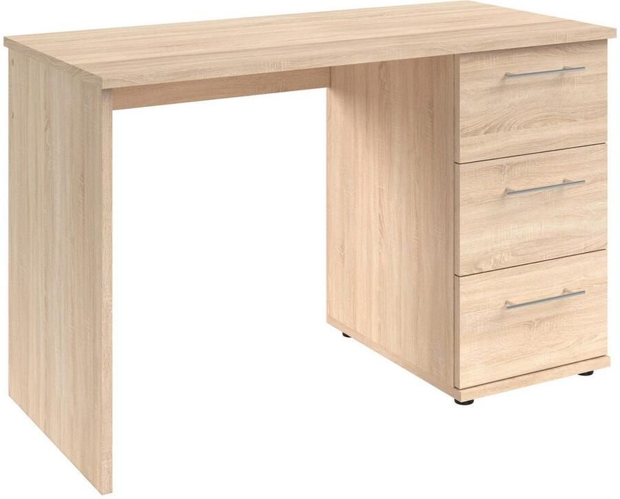 VOGL Möbelfabrik Bureau Tobi optioneel met toetsenborduitrekking met 3 lades breedte 115 cm made in germany