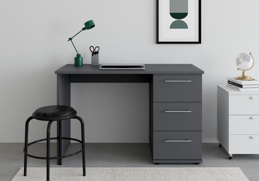 VOGL Möbelfabrik Bureau Tobi optioneel met toetsenborduitrekking met 3 lades breedte 115 cm made in germany - Foto 4
