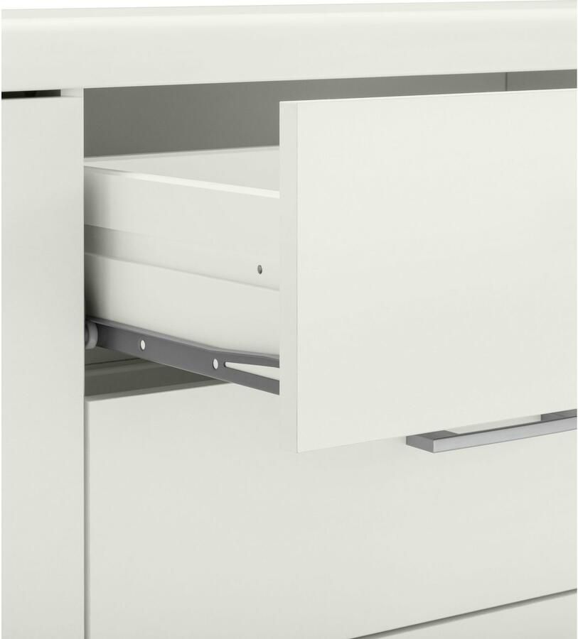 VOGL Möbelfabrik Dressoir Sunny met 2 deuren en in het midden 4 laden