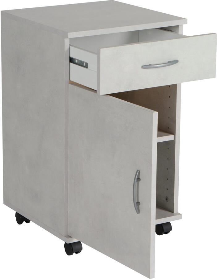 VOGL Möbelfabrik Kastje op wieltjes Barrie Kantoorcontainer verschillende uitvoeringen met laden hoogte 67 cm made in germany (1 stuk)