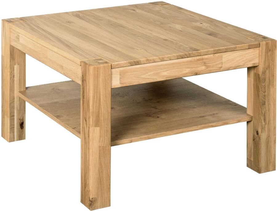 VOGL Möbelfabrik Salontafel Toronto in 2 maten met opbergplank gedeeltelijk massief hoogte 46 cm made in germany - Foto 3
