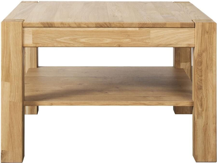 VOGL Möbelfabrik Salontafel Toronto in 2 maten met opbergplank gedeeltelijk massief hoogte 46 cm made in germany - Foto 2