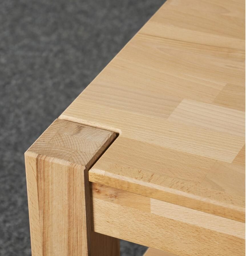 VOGL Möbelfabrik Salontafel Toronto in 2 maten met opbergplank gedeeltelijk massief hoogte 46 cm made in germany - Foto 2