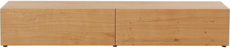 VOGL Möbelfabrik Tv-meubel 1237 Breedte 184 cm hangend en staand front van gefineerd eiken - Foto 7