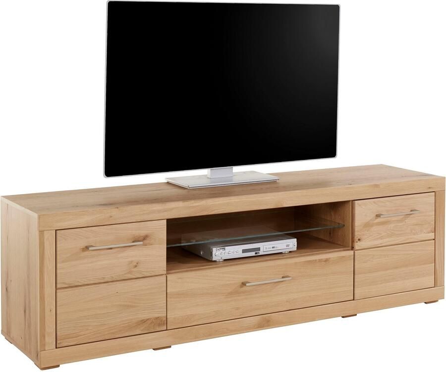 VOGL Möbelfabrik Tv-meubel 1237 Massief houten front breedte ca. 211 cm met soft-close functie