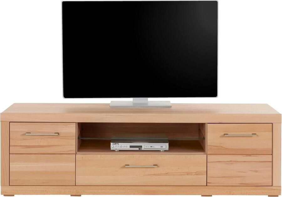 VOGL Möbelfabrik Tv-meubel 1237 Massief houten front breedte ca. 211 cm met soft-close functie - Foto 3